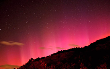 slovenia aurora borealis